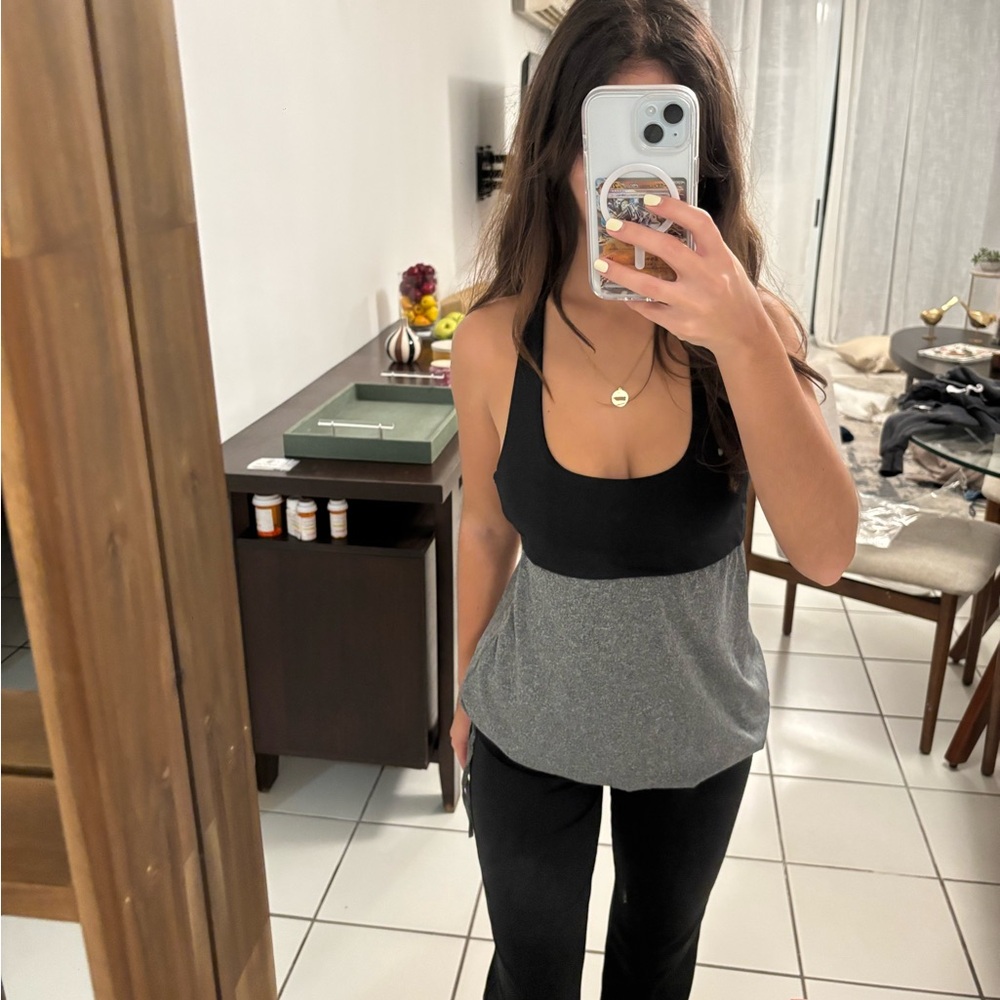 Champion Black and Gray Athletic Tank